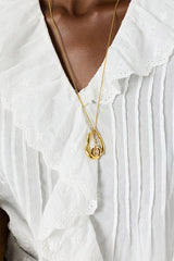 CEYLIA WHITE EMBROIDERED COTTON VOILE SHIRT