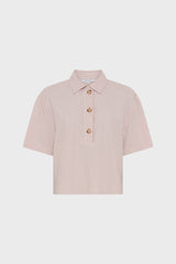 CAZIA STRIPED SHORT SLEEVED SHIRT