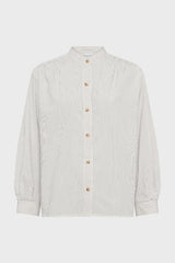 CALIXTE STRIPED CREW NECK SHIRT