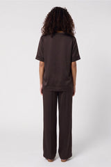 CILEIA CINNAMON SILK TOP