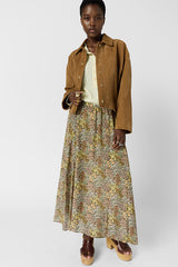 JASMYNE LONG FLORAL SKIRT