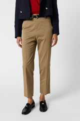 ATHENAIS 7/8 COTTON TROUSERS
