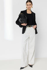 AMALIAH WIDE STRIPED JEANS