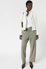 AMIRIA KHAKI GREEN COTTON JOGGING TROUSERS