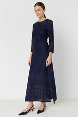 RIYANE INK LONG LACE DRESS