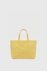LOLITA LEMON VANILLA MONOGRAMMED CANVAS BAG