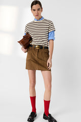 MAYSANE STRIPED COTTON T SHIRT