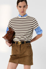 MAYSANE STRIPED COTTON T SHIRT