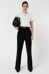 MAIANE MONOGRAM COTTON T-SHIRT