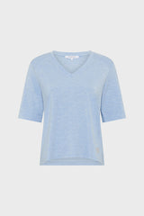MALVINE BLUESKY FLUID V T SHIRT