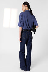 MYLA BUTTON DOWN POLO SHIRT