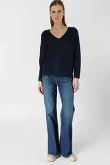 LAYLA V NECK KNIT SWEATER