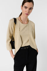 LAVINA GOLD MICROFIBER VEST