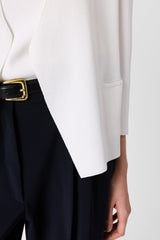 LYNAYA WHITE MICROFIBER VEST