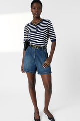 LAINA SHORT SLEEVED SAILOR SWEATER