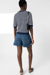 LAINA SHORT SLEEVED SAILOR SWEATER