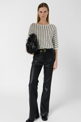LYSIA THIN STRIPED SWEATER