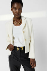 TAHITI PLAIN TWEED SUIT JACKET