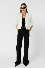 TRACY SHORT JACQUARD SUIT JACKET