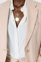 TAZIA LINEN BLEND SUIT JACKET