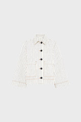 TAMEA STRIPED DENIM JACKET