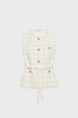 TILLIE TWEED SUIT WAISTCOAT