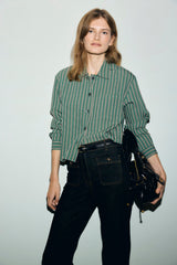 LIANA STRIPED SHORT SHIRT