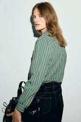 LIANA STRIPED SHORT SHIRT