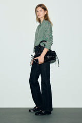 LIANA STRIPED SHORT SHIRT