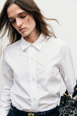 LUMA WHITE POPLIN SHIRT