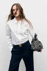 LUMA WHITE POPLIN SHIRT