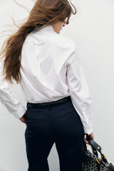 LUMA WHITE POPLIN SHIRT