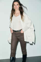 ILDA COATED SLIM JEANS