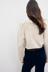 RISA OPENWORK WOOL SWEATER