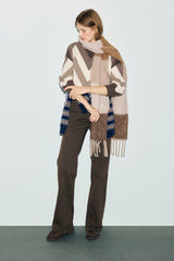RECA HERRINGBONE WOOL SWEATER