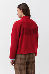 SHORT WOOL-BLEND JACKET