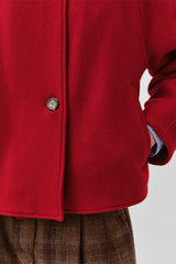 SHORT WOOL-BLEND JACKET