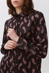 RED CLASSIC PRINTED SHIRT