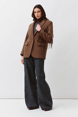VIRGIN WOOL-BLEND TAILORED JACKET