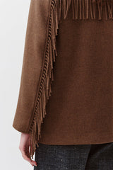 VIRGIN WOOL-BLEND TAILORED JACKET