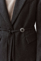 TAILORED COLLAR LONG BLAZER