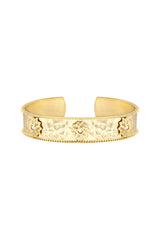 SEQUOIA HAMMERED RHINESTONES BANGLE