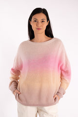 FAME PINK TIE DYE SWEATER