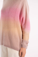 FAME PINK TIE DYE SWEATER