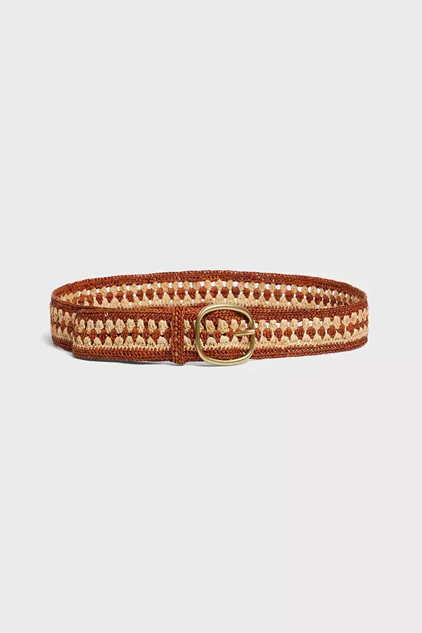 PALOMA BIS RAFFIA BELT