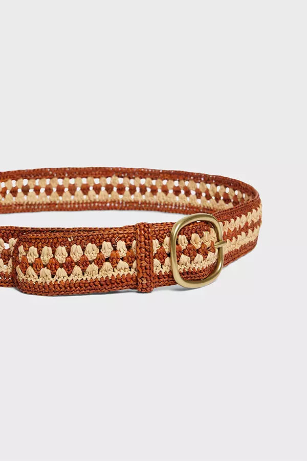 PALOMA BIS RAFFIA BELT