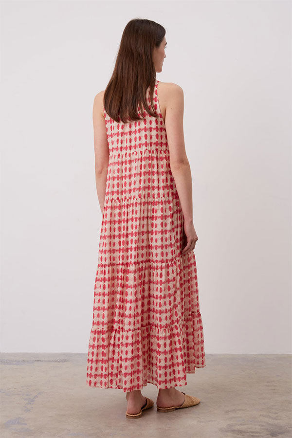 ADNA TIE & DYE MAXI DRESS