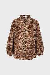 NARIN SOFT LEOPARD PRINT SHIRT