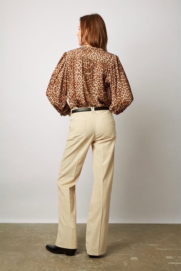 NARIN SOFT LEOPARD PRINT SHIRT