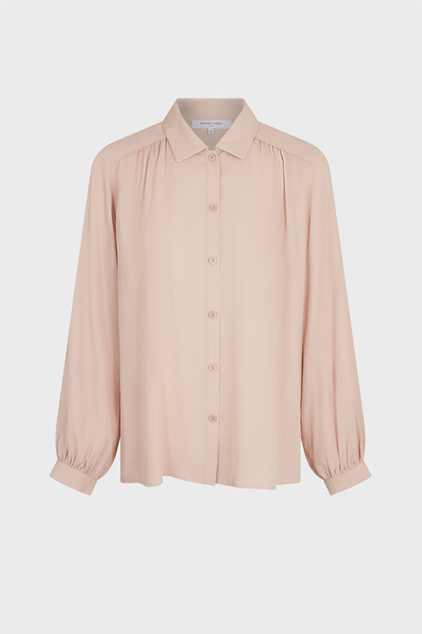 COLOMBE PLAIN SOFT BLOUSE